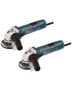 Bosch GWS8-45-2P 4-1/2" Small Angle Grinder, 2 Pack