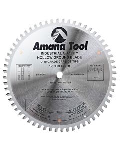 Amana Tool HG12600-5/8 12" Carbide Tipped Hollow Ground Saw Blade