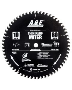 Amana Tool MD10-606TBR 10" Thin Kerf Sliding Compound Miter & Radial Arm ArmorMax Coated Saw Blade
