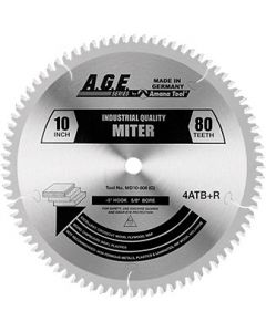 Miter Saw Blades - 5° Negative Hook - 4 ATB & 1 Raker