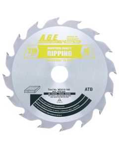 Amana Tool MD210-160 AGE Series 210mm x 16T Ripping Circular Saw Blade