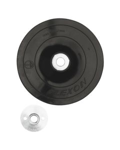 MG0450 4-1/2" Angle Grinder Accessory Rubber Backing Pad with Lock Nut