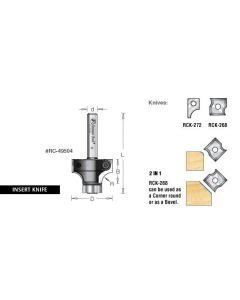 Corner Rounding with Ball Bearing Guide Router Bits