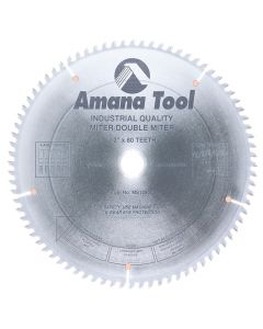 Amana Tool MS12800 12" x 80T Carbide Tipped Miter Saw Blade
