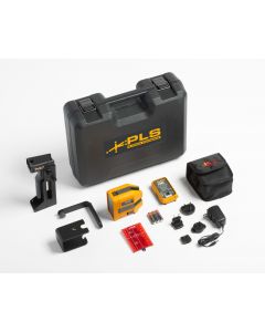 PLS 6R KIT RBP Cross Line & Point Red Laser Level Kit with Rechargeable Battery (5195802)