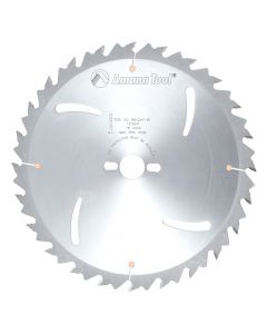 Amana Tool RB1224-30 12" x 24T Carbide Tipped Euro Rip with Cooling Slots Saw Blade