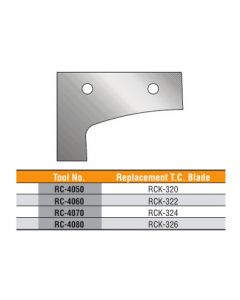 CNC Insert 3-Flute Multi-Profile Replacement Knives