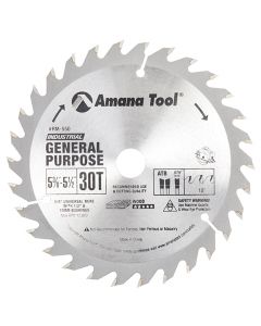 Amana Tool RM-550 5-3/8" x 5-1/2" Carbide Tipped General Purpose Saw Blade