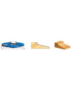 Raised Panel Shaper Cutters for 3/4 Inch Material - Traditional w/ Radius