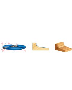 Raised Panel Shaper Cutters for 5/8 Inch Material - Classical
