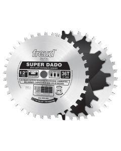 Freud SD512 12" Super Dado Saw Blade Set