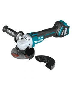 Makita XAG17ZU 18V LXT Cordless 4-1/2”/5" Cut-Off/Angle Grinder with Electric Brake and AWS, Bare Tool