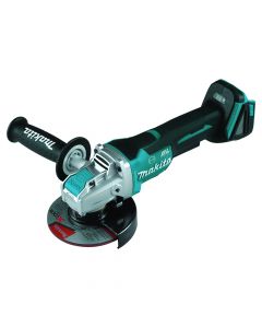 Makita XAG26Z LXT 4-1/2" - 5" 18V Cordless Paddle Switch X-Lock Angle Grinder with AFT, Bare Tool