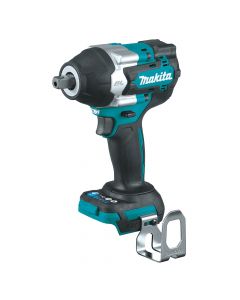 Makita XWT18Z 18V LXT Cordless 4‑Speed Mid‑Torque 1/2" Square Drive Impact Wrench with Detent Anvil, Bare Tool