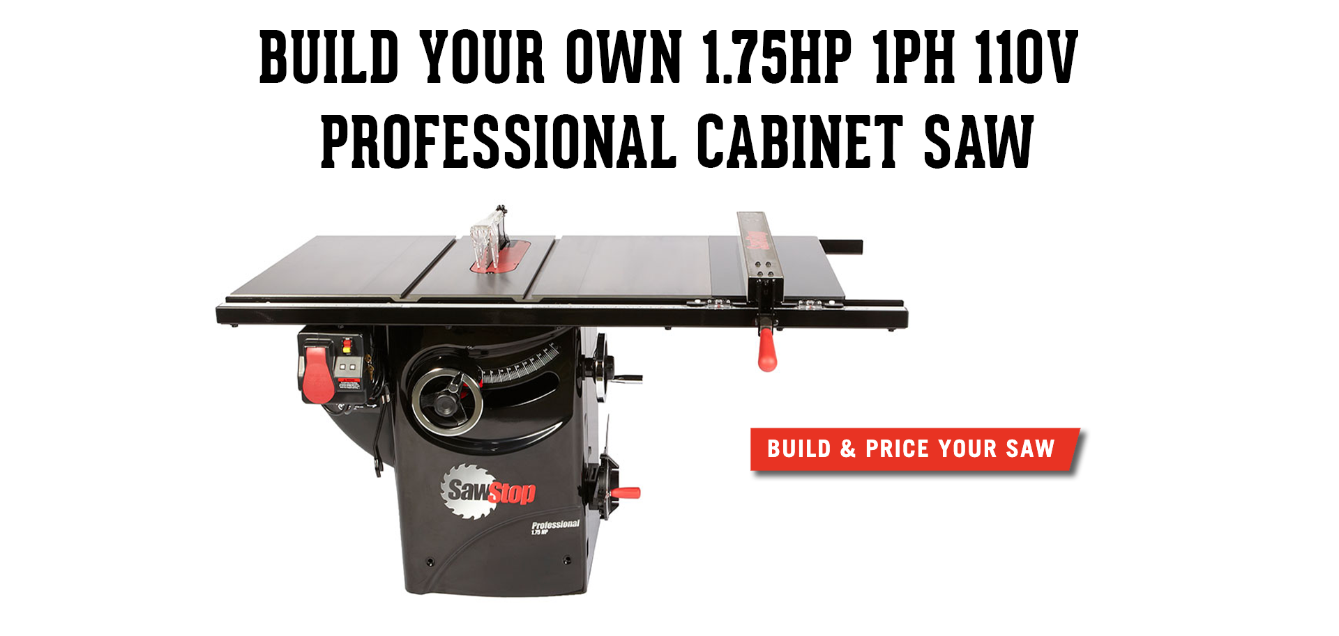 Professional Saw SawStop Table Saws SawStop Tools & Machinery